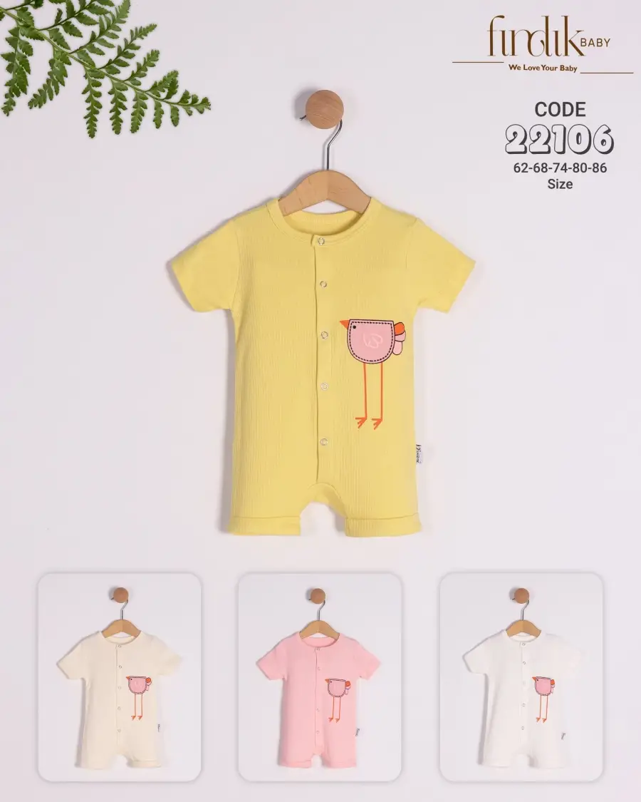 Short-sleeved jumpsuit