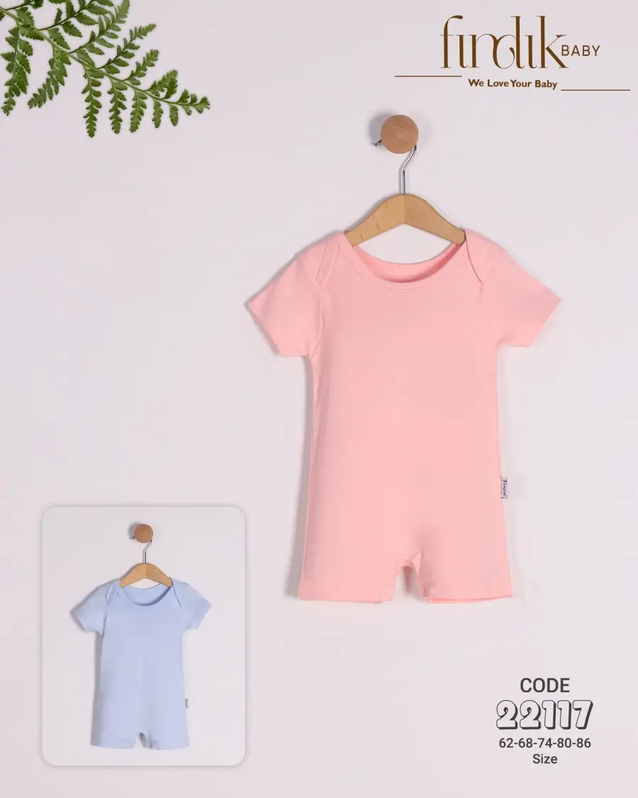 Short-sleeved jumpsuit