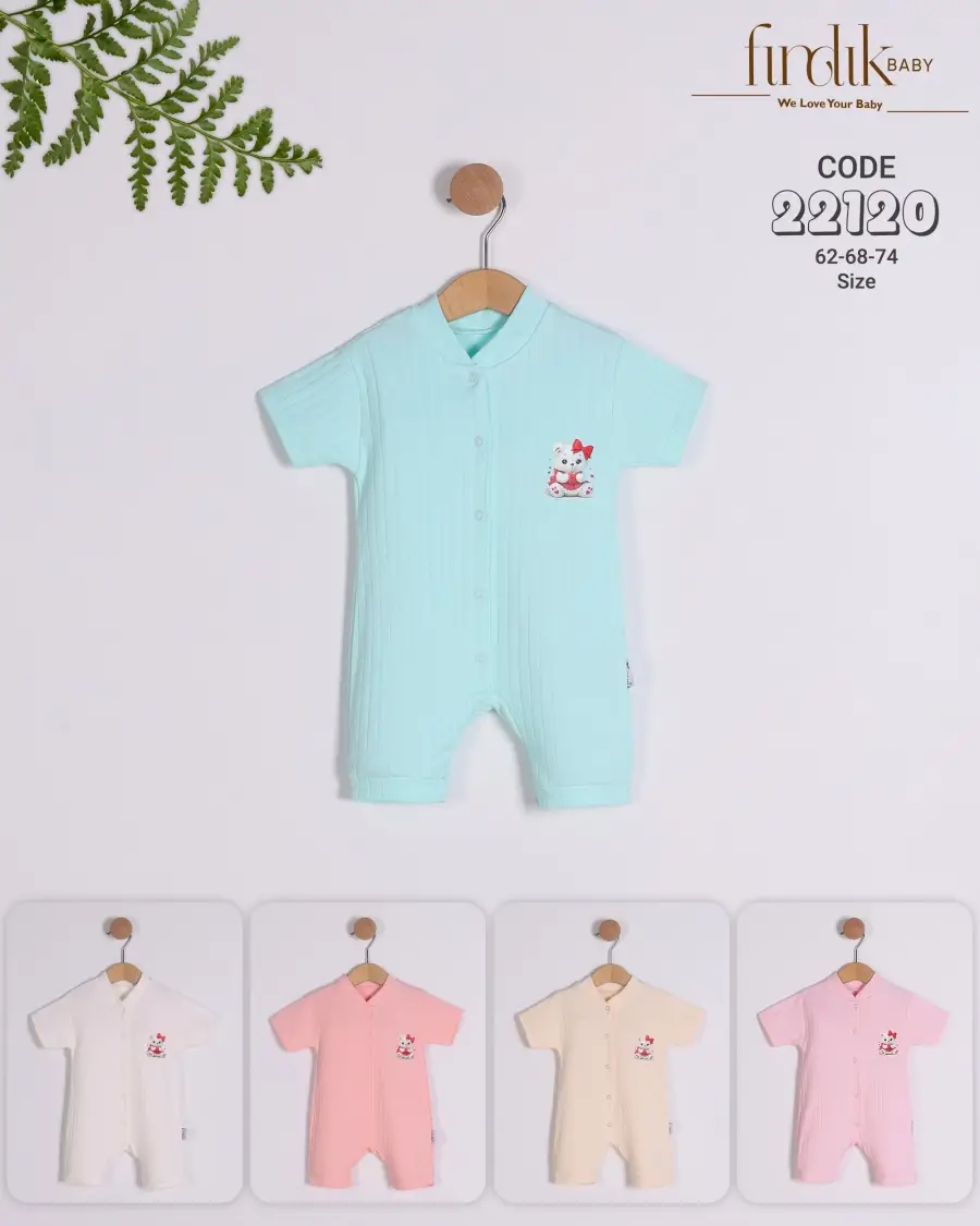 Short-sleeved jumpsuit