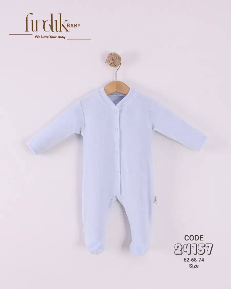 Zen Fermuarlı Battaniye Mavi