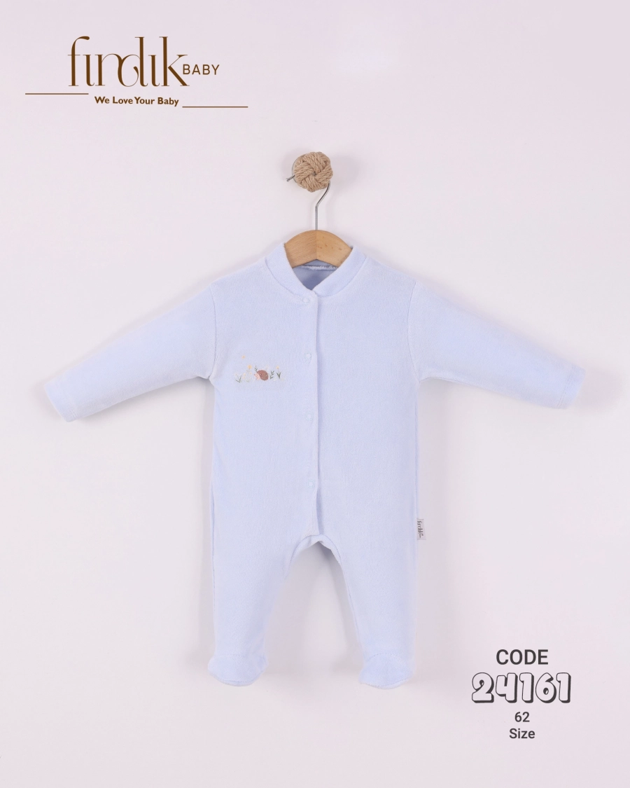 Zen Fermuarlı Battaniye Mavi