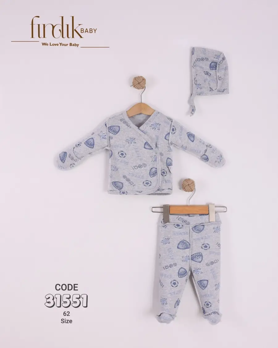 Zen Fermuarlı Battaniye Mavi