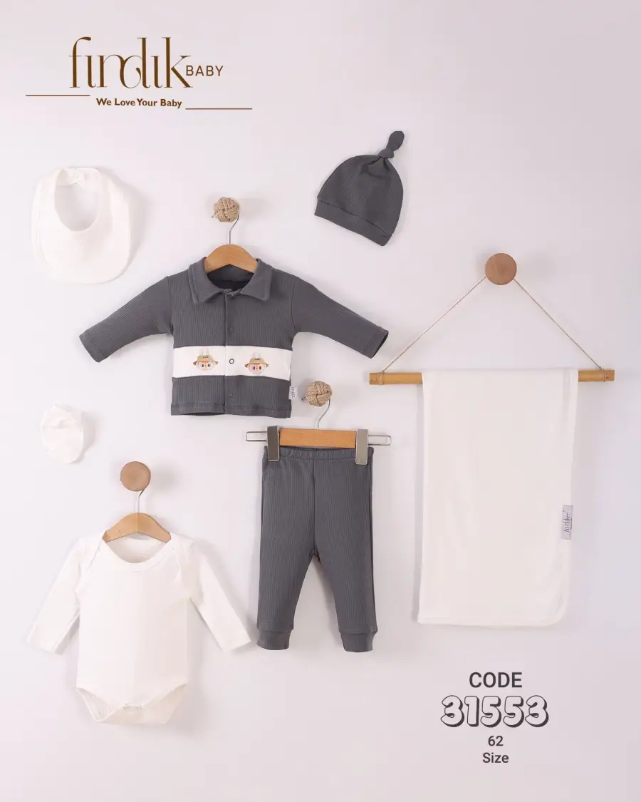 Zen Fermuarlı Battaniye Mavi