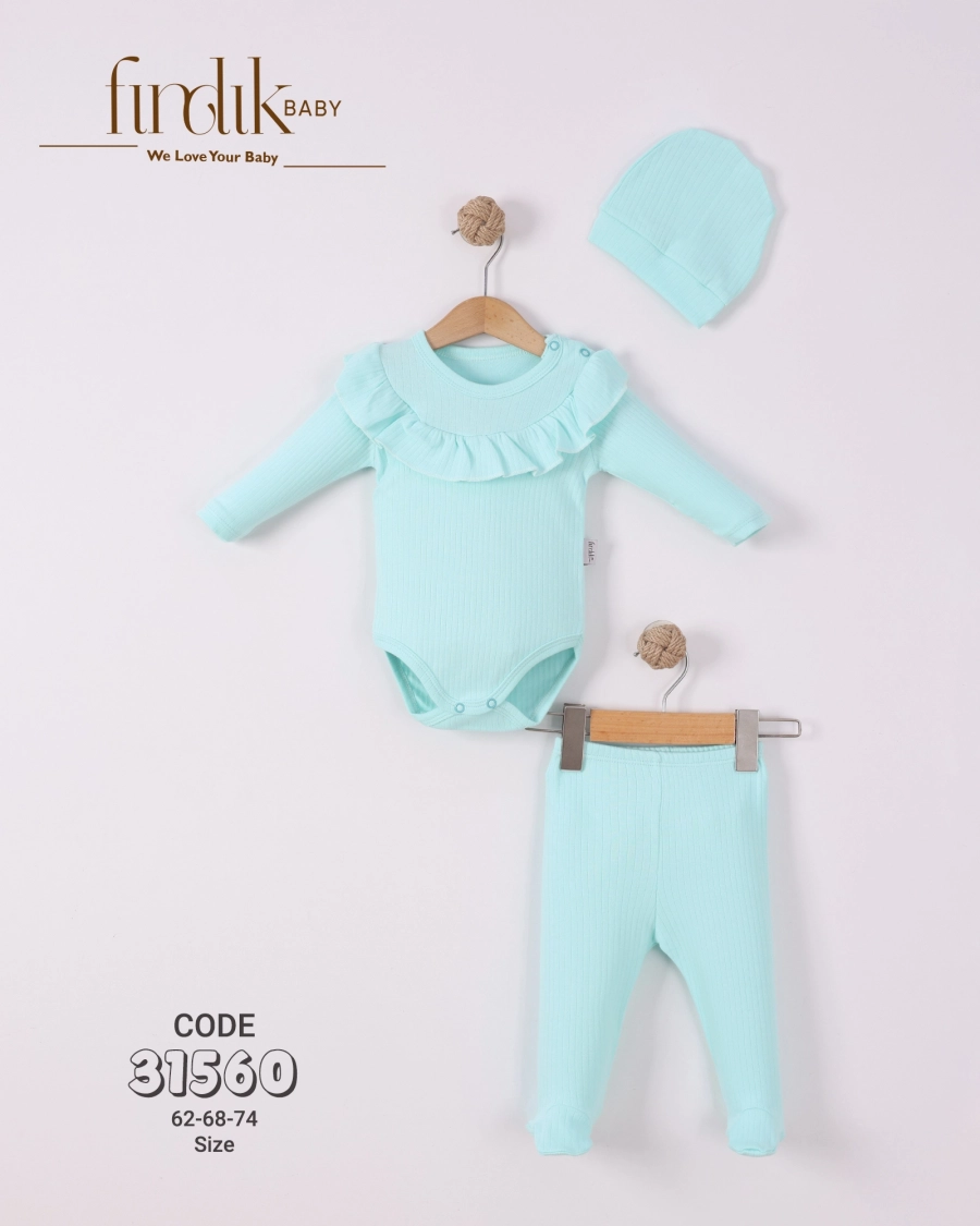 Zen Fermuarlı Battaniye Mavi