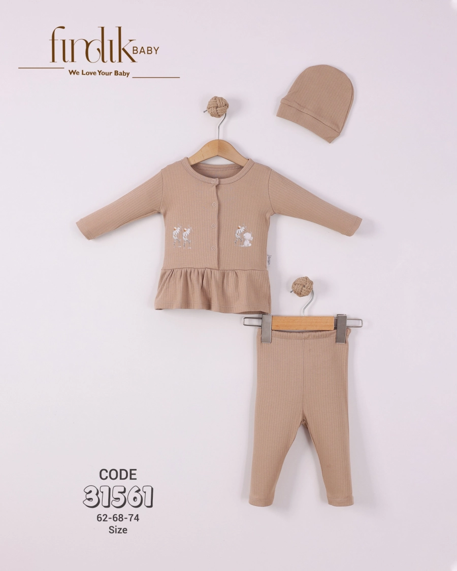 Zen Fermuarlı Battaniye Mavi