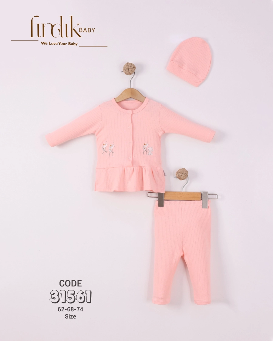 Zen Fermuarlı Battaniye Mavi