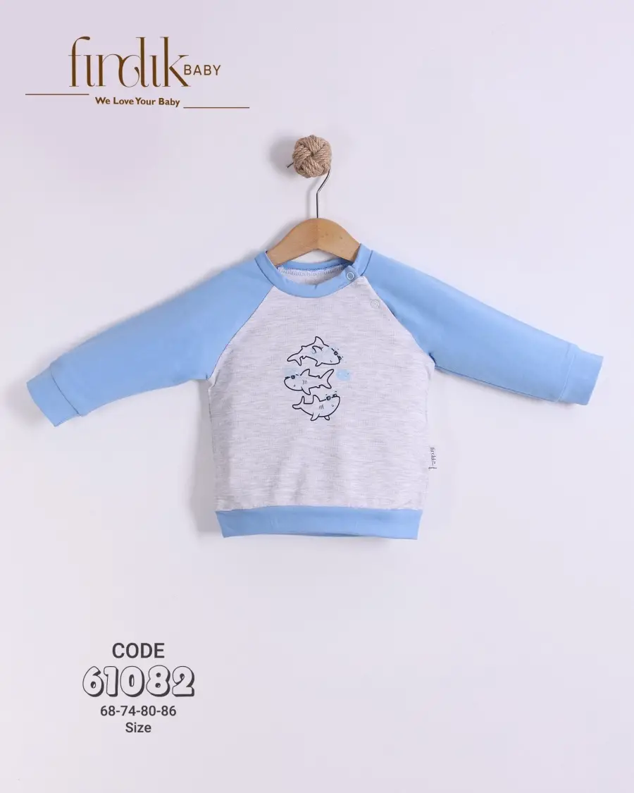 Zen Fermuarlı Battaniye Mavi