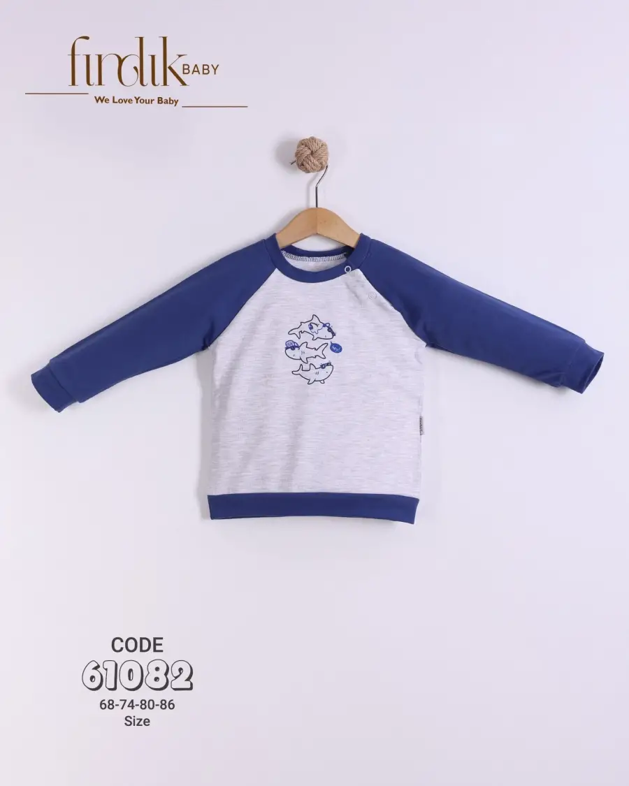 Zen Fermuarlı Battaniye Mavi