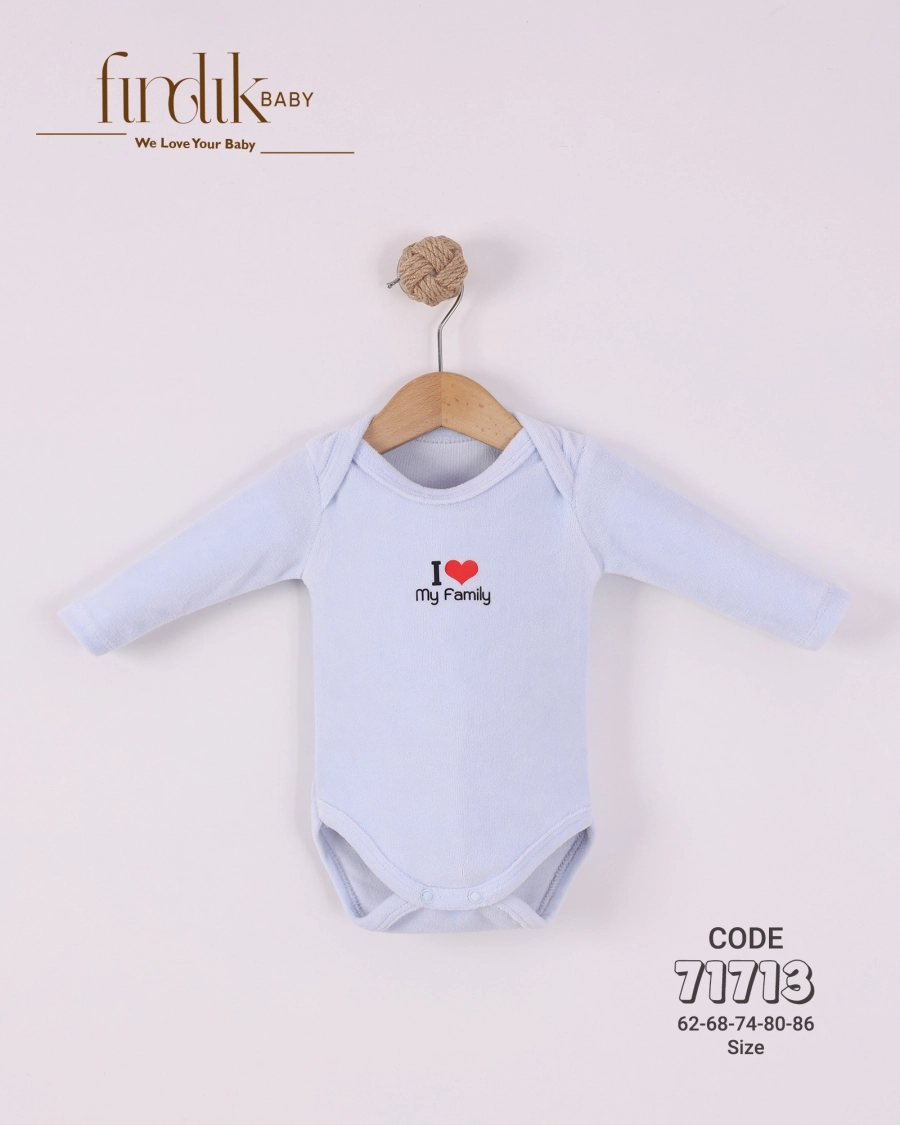 Zen Fermuarlı Battaniye Mavi