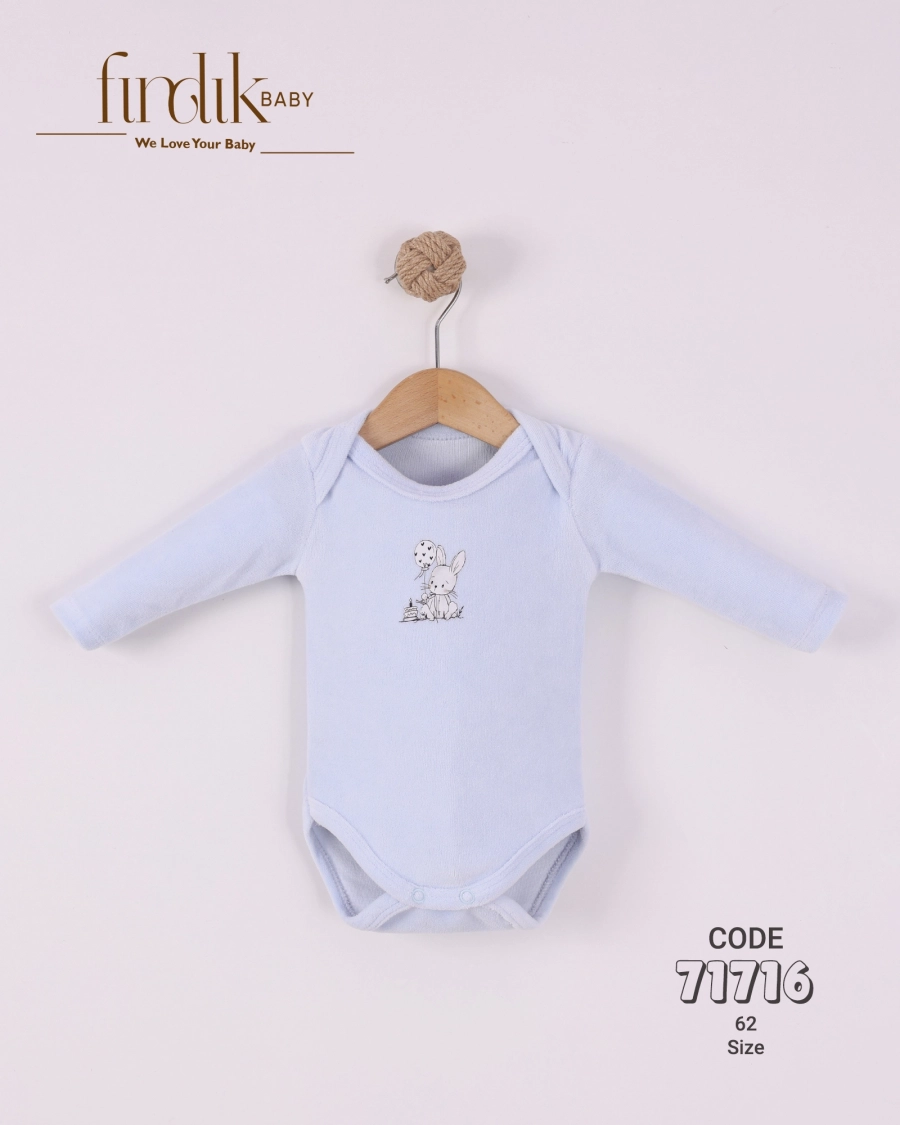 Zen Fermuarlı Battaniye Mavi