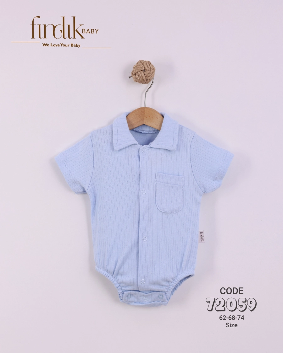 Zen Fermuarlı Battaniye Mavi